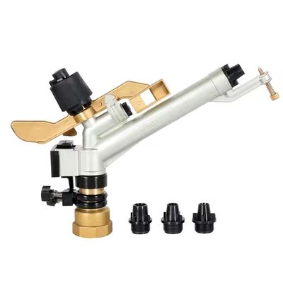 1 1/2' ปืนสปริงเกอร์ สปริงเกอร์พกพา ระบบชลประทาน เหมืองถ่านหิน 16-29m