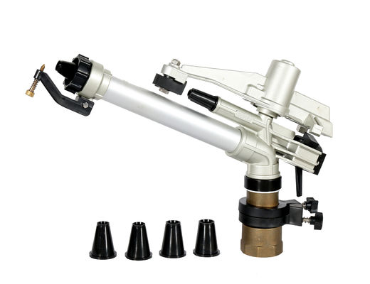 2' ปืนสปริงค์เลอร์ปรับได้ ปืนสปริงค์เลอร์พกพา ระบบชลประทาน เหมืองถ่านหิน 20-43m